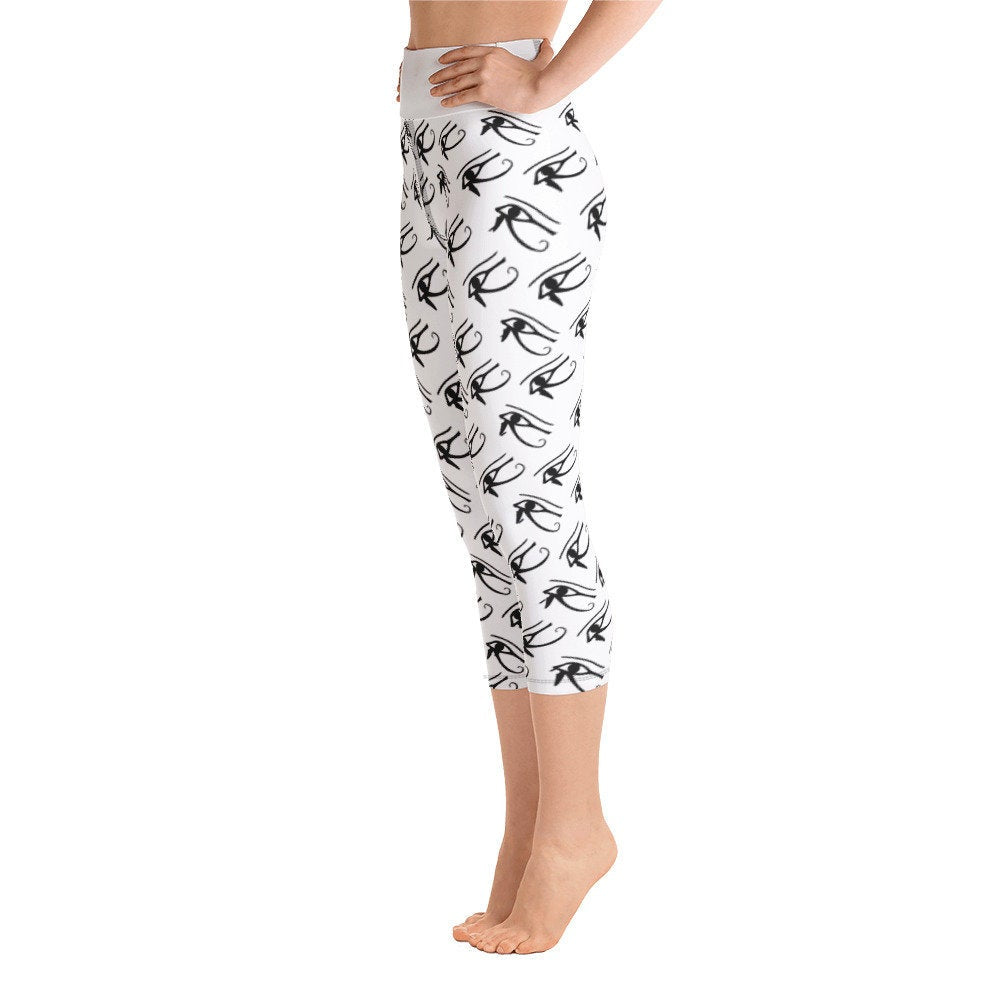 Eye of Ra Yoga Capri Leggings