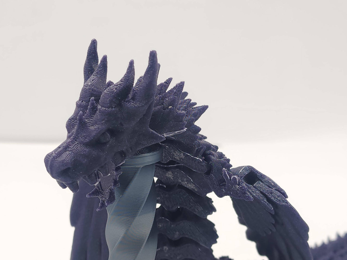 Winged Dragon Toy! Articulated Dragon with moving jaw and wings, 3D Printed Fidget Dragon, Great Gift for Kids!