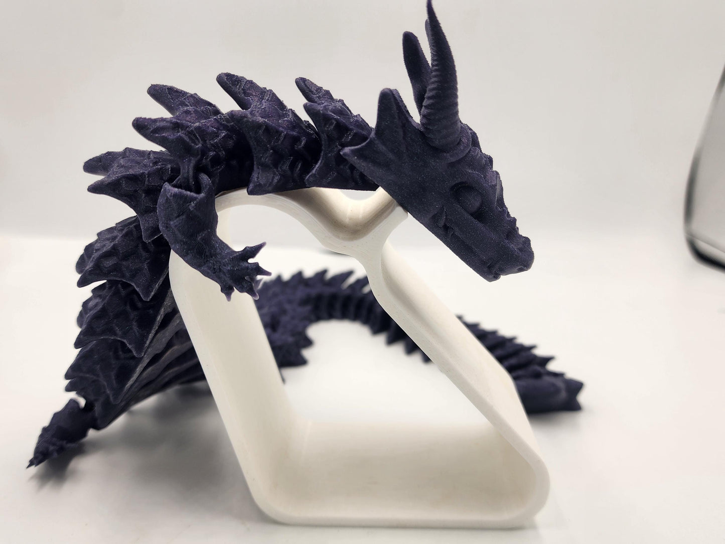 Articulating Gloomsworn Dragon Toy, 3D Printed Fidget Dragon, Great Gift for Kids!