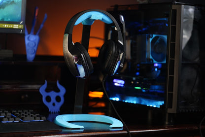 Gaming Headphone Stand - Carbon Fiber Pro gamer edition with customizable color options