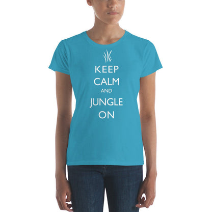 Keep Calm and Jungle - Women's short sleeve t-shirt - MOBA Tshirt - Gaming apparel