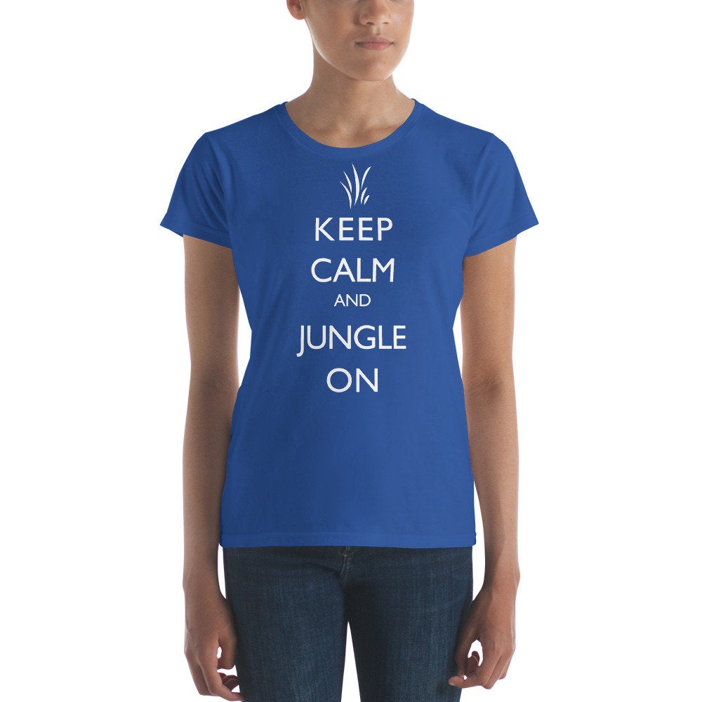 Keep Calm and Jungle - Women's short sleeve t-shirt - MOBA Tshirt - Gaming apparel