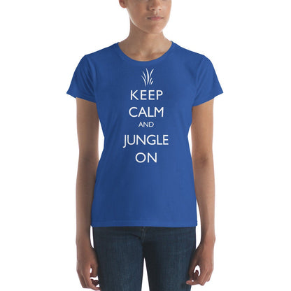 Keep Calm and Jungle - Women's short sleeve t-shirt - MOBA Tshirt - Gaming apparel