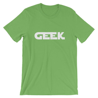 Geek - Star Wars inspired font shirt - Short-Sleeve Unisex T-Shirt