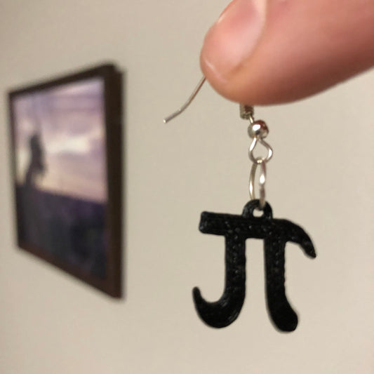 Pi symbol earrings - math earrings great gift for teacher