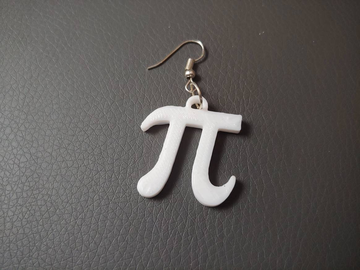 Pi symbol earrings - math earrings great gift for teacher