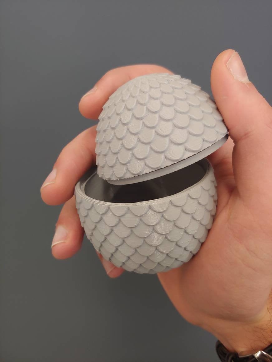 Dragon egg container - fantasy dragon egg easter egg