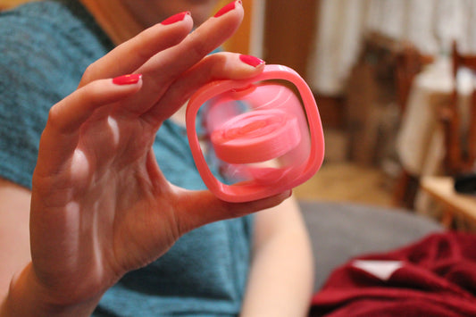 Air spinner fidget toy - Light Pink