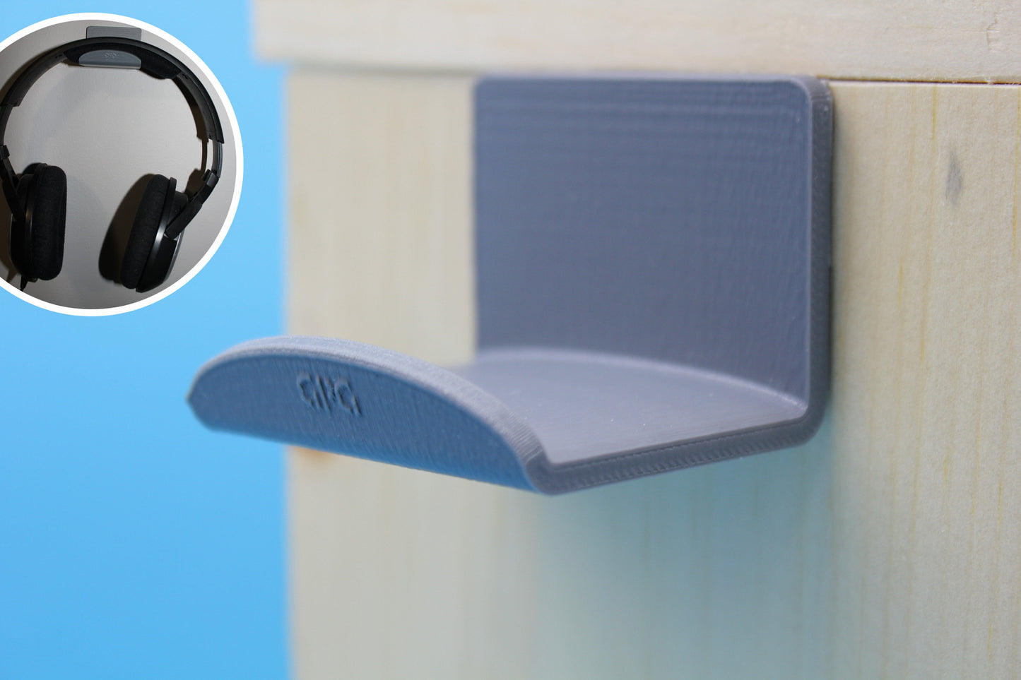 Wall hook for headphones | gaming headphones wall mount adhesive backed
